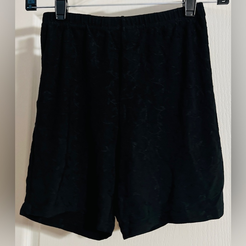 Black Women's Bike Shorts - Stretch Comfort